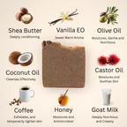 Oliv and Ash  Vanilla Coffee Soap